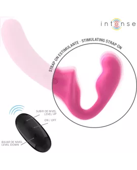 INTENSE - AMY DOPPELVIBRATOR 20 CM ROSA FERNBEDIENUNG