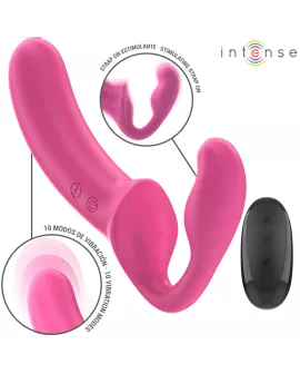 INTENSE - AMY DOPPELVIBRATOR 20 CM ROSA FERNBEDIENUNG