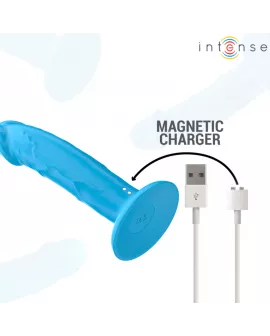 INTENSE - PHOEBE REALISTISCHER VIBRATOR 10 VIBRATIONEN BLAUE FERNBEDIENUNG