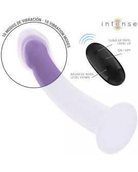 INTENSE - EDDIE VIBRATOR 17,5 CM 10 VIBRATIONEN LILA FERNBEDIENUNG