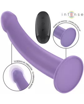 INTENSE - EDDIE VIBRATOR 17,5 CM 10 VIBRATIONEN LILA FERNBEDIENUNG