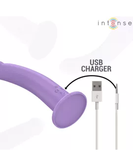 INTENSE - EDDIE VIBRATOR 17,5 CM 10 VIBRATIONEN LILA FERNBEDIENUNG