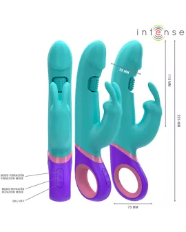 Intense - Monica Rabbit Vibrator mit G-Spot-Stimulator Blau