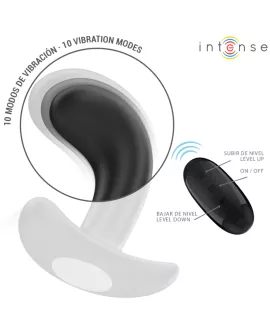 INTENSE - CHANDLER ANAL PLUG 10 VIBRATIONEN SCHWARZ FERNBEDIENUNG