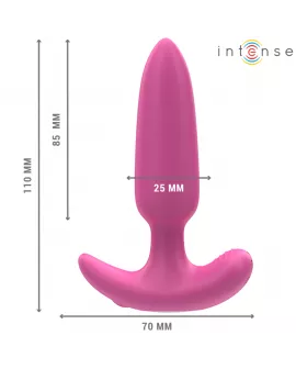 INTENSE - ROSS ANAL PLUG 10 VIBRATIONEN ROSA FERNBEDIENUNG