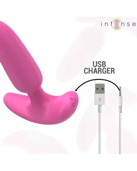 INTENSE - ROSS ANAL PLUG 10 VIBRATIONEN ROSA FERNBEDIENUNG