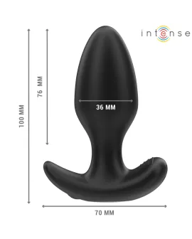 INTENSE - JOEY ANAL PLUG 10 VIBRATIONEN SCHWARZ FERNBEDIENUNG