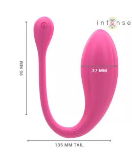 Intense Janice U Vibrator - Rosa Doppelstimulation
