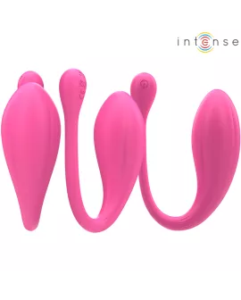 Intense Janice U Vibrator - Rosa Doppelstimulation