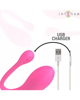 Intense Janice U Vibrator - Rosa Doppelstimulation