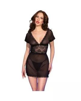 CHILIROSE CR 4830 - Sexy Babydoll Schwarz Größe L