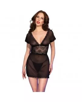 Chilirose - Sexy Babydoll CR 4830 Schwarz XL