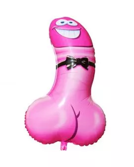 DIABLO PICANTE - PARTYBALLON IN PENISFORM, ROSA