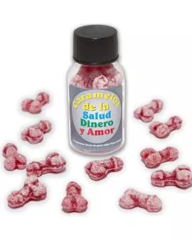 Diablo Picante - Penisform Bonbons Erdbeere Kirsche 12 Stk