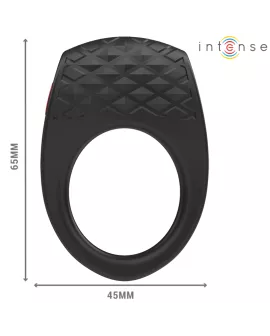 Intense - Clover Vibrator Penisring 10 Vibrationen schwarz