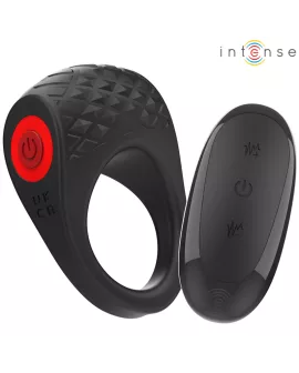 Intense - Clover Vibrator Penisring 10 Vibrationen schwarz