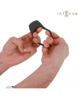 Intense - Clover Vibrator Penisring 10 Vibrationen schwarz