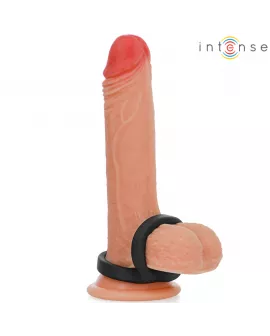 INTENSE - BOBBY DOPPELTER SILIKON-PENISRING SCHWARZ