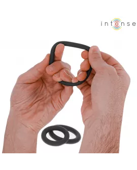 INTENSE - HUGH 3 BASIC PENISRINGE AUS SILIKON SCHWARZ