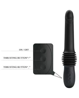 Pretty Love Pazuzu Vibrator - 3 Stoßmodi Schwarz