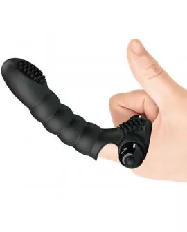 PRETTY LOVE - ALEXANDER FINGERVIBRATOR 10 VIBRATIONEN SCHWARZ