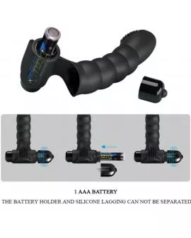 PRETTY LOVE - ALEXANDER FINGERVIBRATOR 10 VIBRATIONEN SCHWARZ