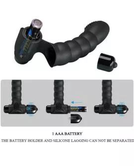 Pretty Love - Alexander Fingervibrator 10 Vibrationen Schwarz