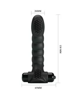 Pretty Love - Alexander Fingervibrator 10 Vibrationen Schwarz