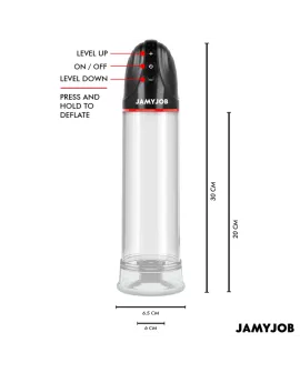 JAMYJOB XPAND Automatische Pumpe - 3 Saugstufen Grau