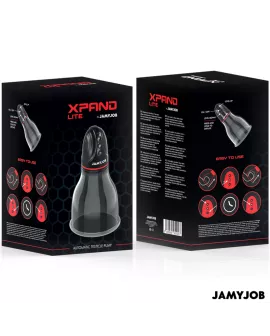 JAMYJOB XPAND LITE Automatische Hodenpumpe - 3 Saugstufen Grau