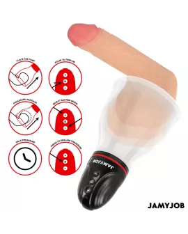 JAMYJOB XPAND LITE Automatische Hodenpumpe - 3 Saugstufen Grau