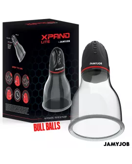 JAMYJOB XPAND LITE Automatische Hodenpumpe - 3 Saugstufen Grau