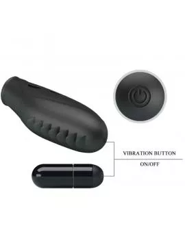 PRETTY LOVE - GILO SILIKON-FINGERVIBRATOR SCHWARZ