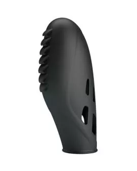 Pretty Love - Gilo Silikon-Fingervibrator Schwarz