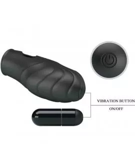 PRETTY LOVE - LICH SILIKON-FINGERVIBRATOR SCHWARZ