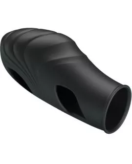 Pretty Love - Lich Silikon-Fingervibrator Schwarz
