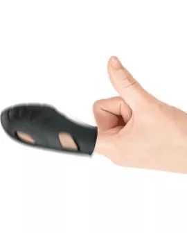 Pretty Love - Lich Silikon-Fingervibrator Schwarz