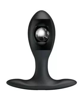PRETTY LOVE - AUFBLASBARER ANALSTECKER SCHWARZ