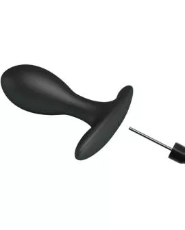 PRETTY LOVE - AUFBLASBARER ANALSTECKER SCHWARZ