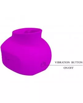 PRETTY LOVE - ESTELLE ZUNGEN-KLITORIS-STIMULATOR 12 VIBRATIONEN LILA