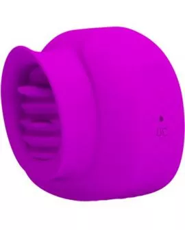 PRETTY LOVE - ESTELLE ZUNGEN-KLITORIS-STIMULATOR 12 VIBRATIONEN LILA