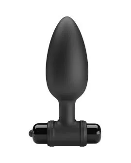 PRETTY LOVE - VIBRA BUTT PLUG 2 ANAL PLUG 10 VIBRATIONEN SCHWARZ