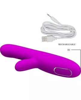 Pretty Love - Angelique Multifunktionsvibrator Klitorisstimulator Lila