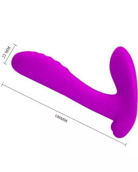 Pretty Love Massager & Vibrator - 12 Vibrationen Fernbedienung Lila