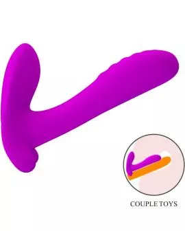 Pretty Love Massager & Vibrator - 12 Vibrationen Fernbedienung Lila