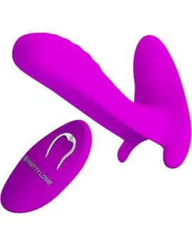 Pretty Love Massager & Vibrator - 12 Vibrationen Fernbedienung Lila