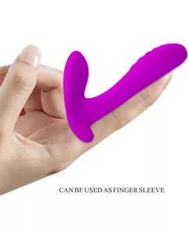Pretty Love Massager & Vibrator - 12 Vibrationen Fernbedienung Lila