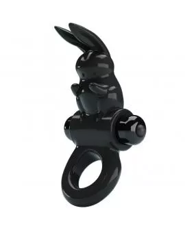 PRETTY LOVE - AUFREGENDER RING RABBIT VIBRATORRING 10 VIBRATIONEN SCHWARZ