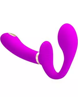 Pretty Love Thunderbird - Strap-On-Vibrator Fernbedienung Lila