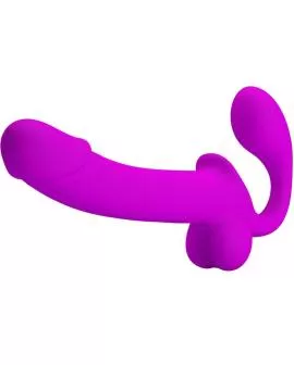 Pretty Love - Kelpie Doppelt Strap-On Stimulator Lila